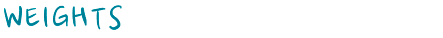 Weights