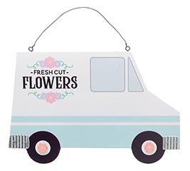VALENTINE/SPRING DELIVERY TRUCK WALL SIGN