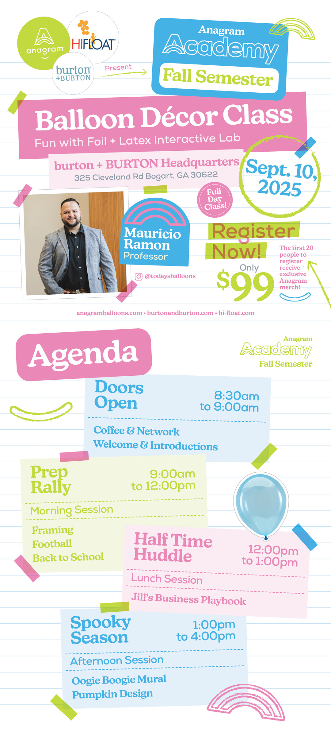 photo of Anagram Academy Fall Semester