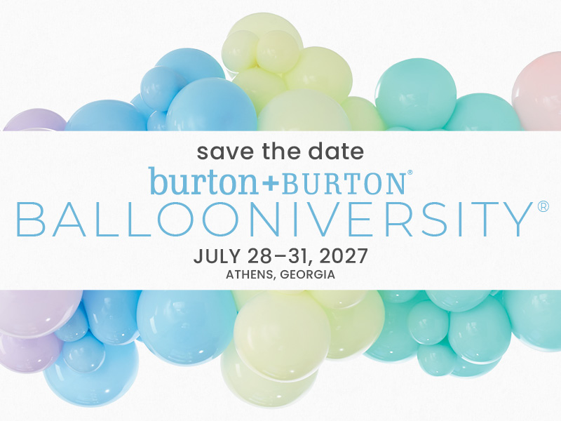photo of Ballooniversity 2027 Save the Date