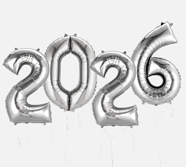 Oversized Number Balloons