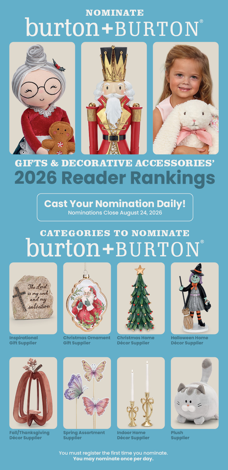 Gifts & Decorative Accessories' 2026 Reader Rankings