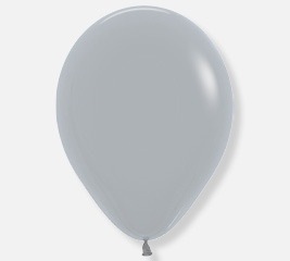 Silver/Grey Latex Balloons