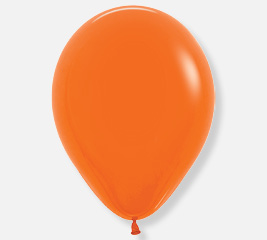 Orange Latex Balloons 