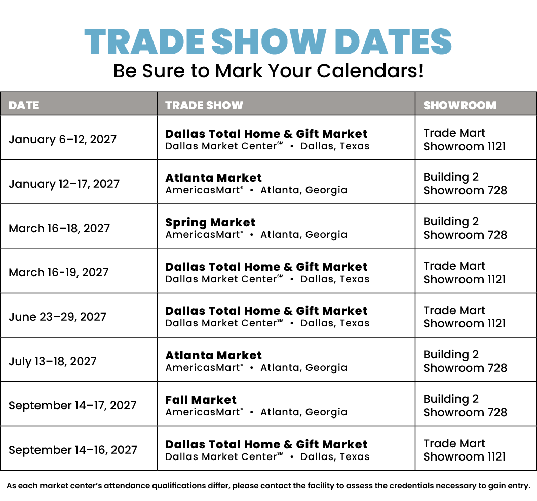 Trade Show Dates