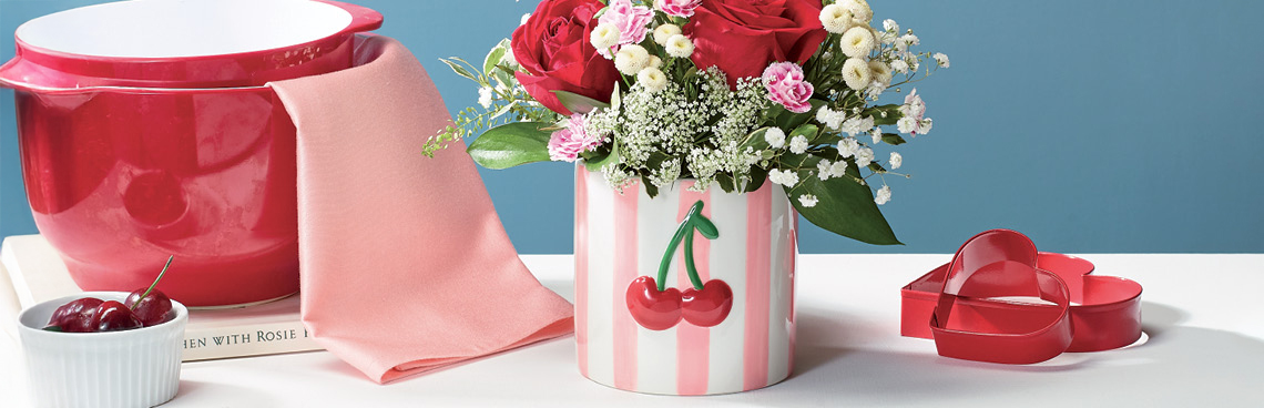 Valentine's Vases + Containers