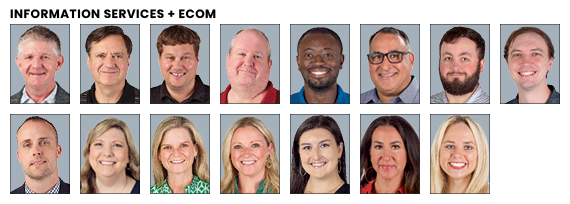 Information Services and Ecom employees